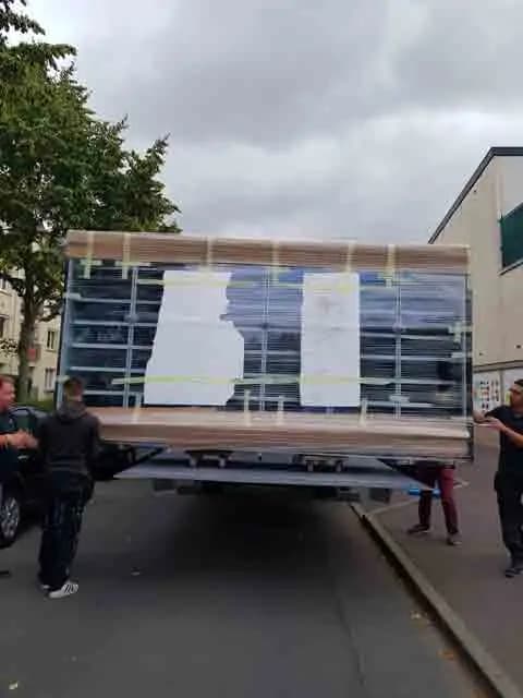 Vitrine murale magasin