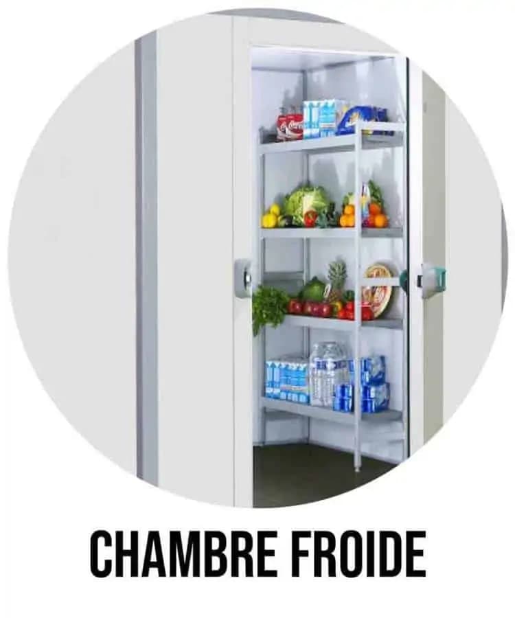 Chambre froide installée par SAFC