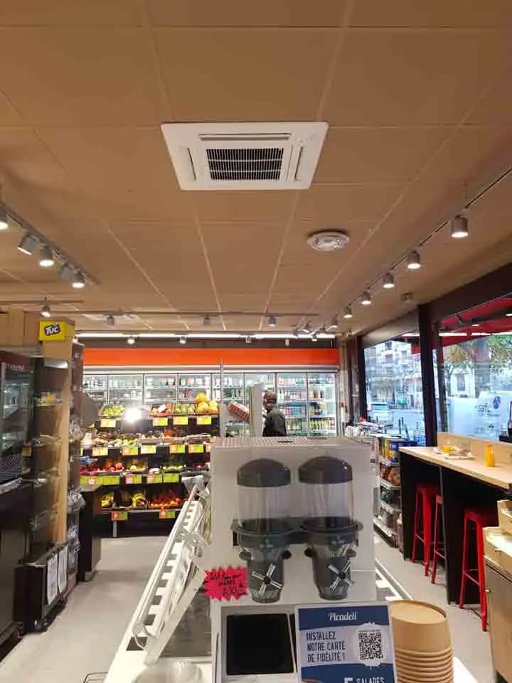 clim épicerie
