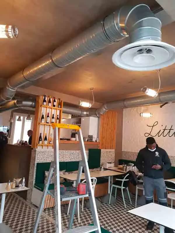 climatisation restaurant