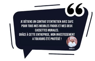Avis d'un client sur la société de climatisation SAFC