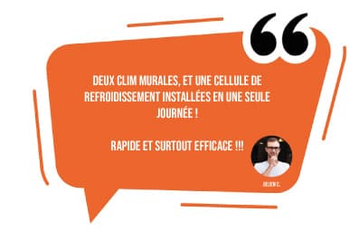 Avis d'un client sur la société de climatisation SAFC